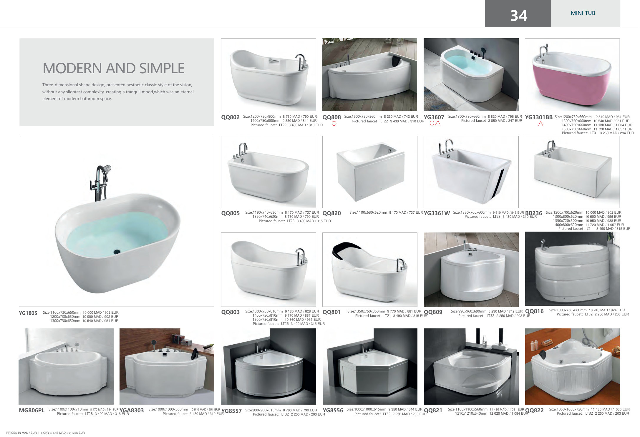 Baignoires et spas — Page 33