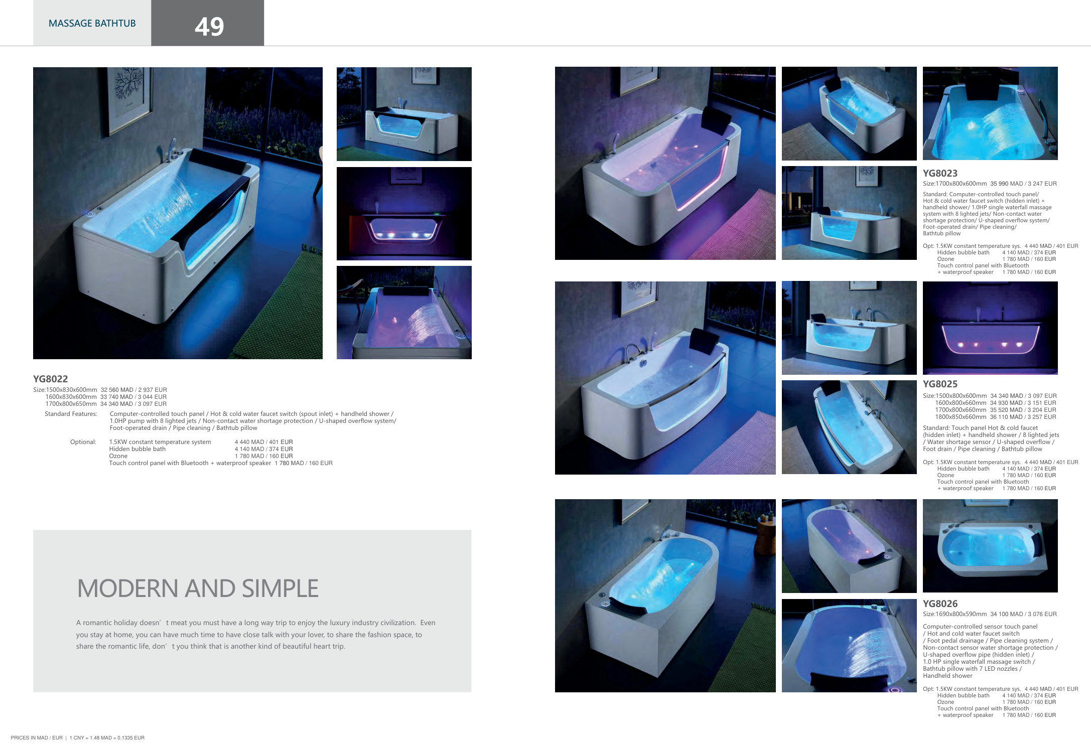 Baignoires et spas — Page 48