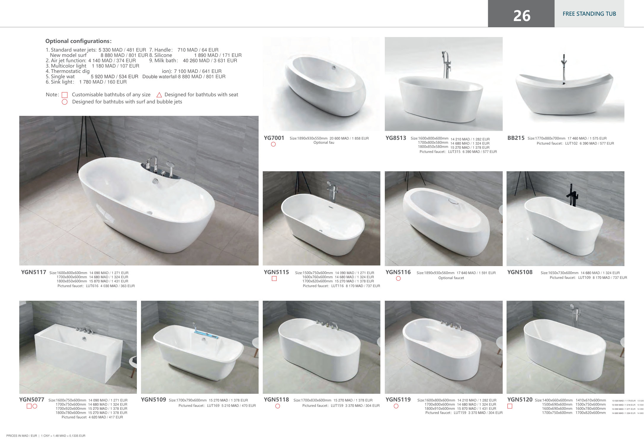 Baignoires et spas — Page 25