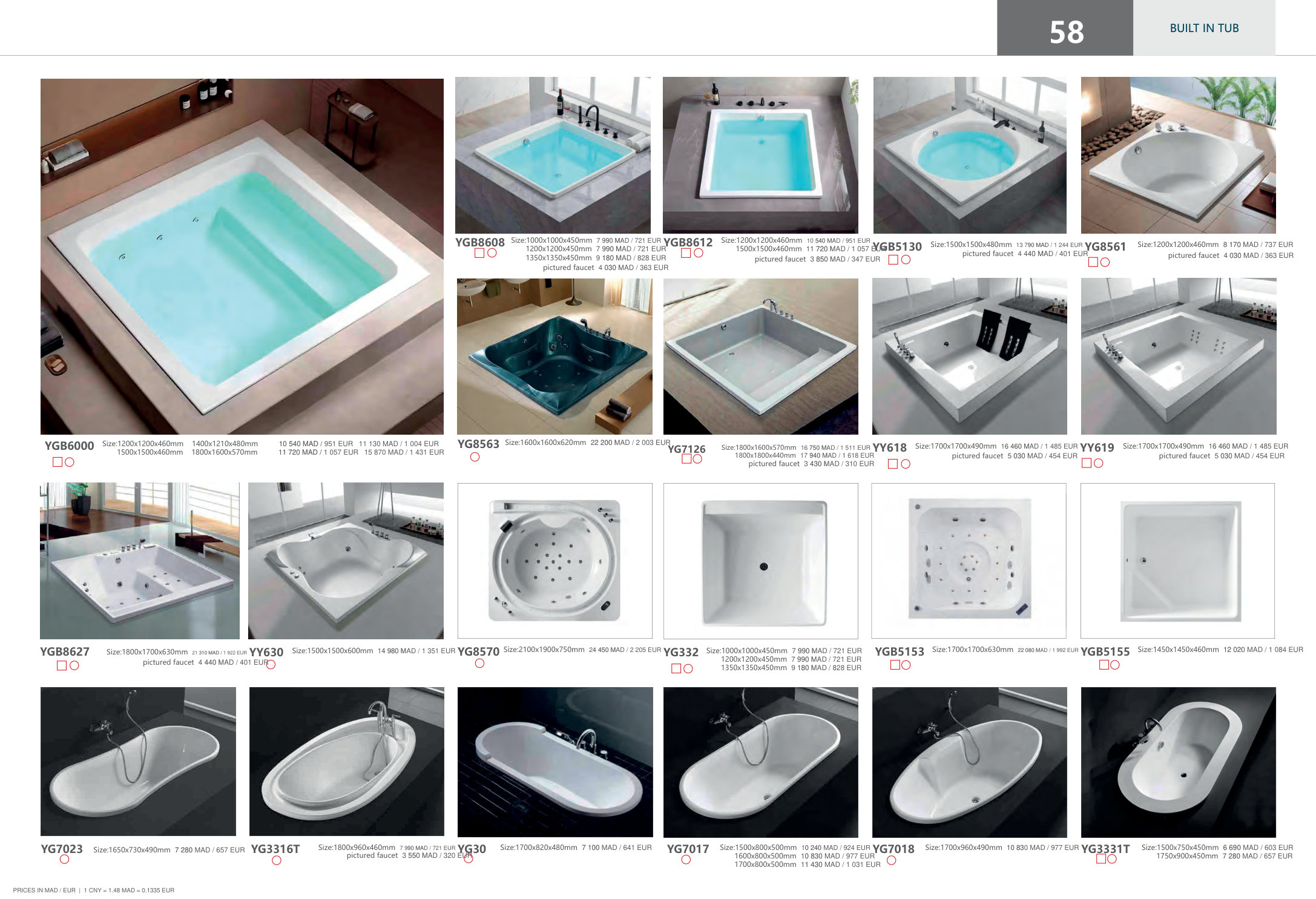Baignoires et spas — Page 57