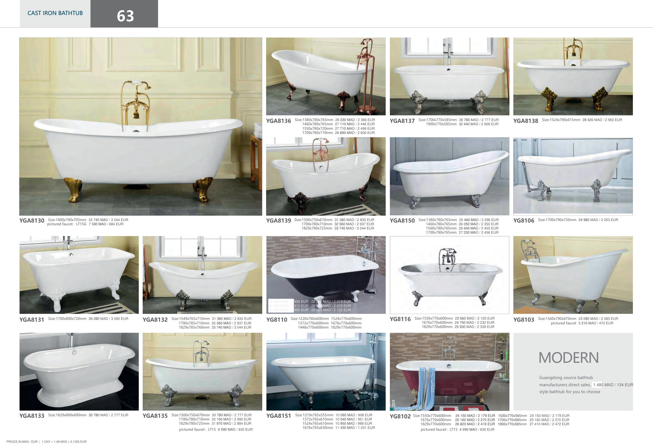 Baignoires et spas — Page 62