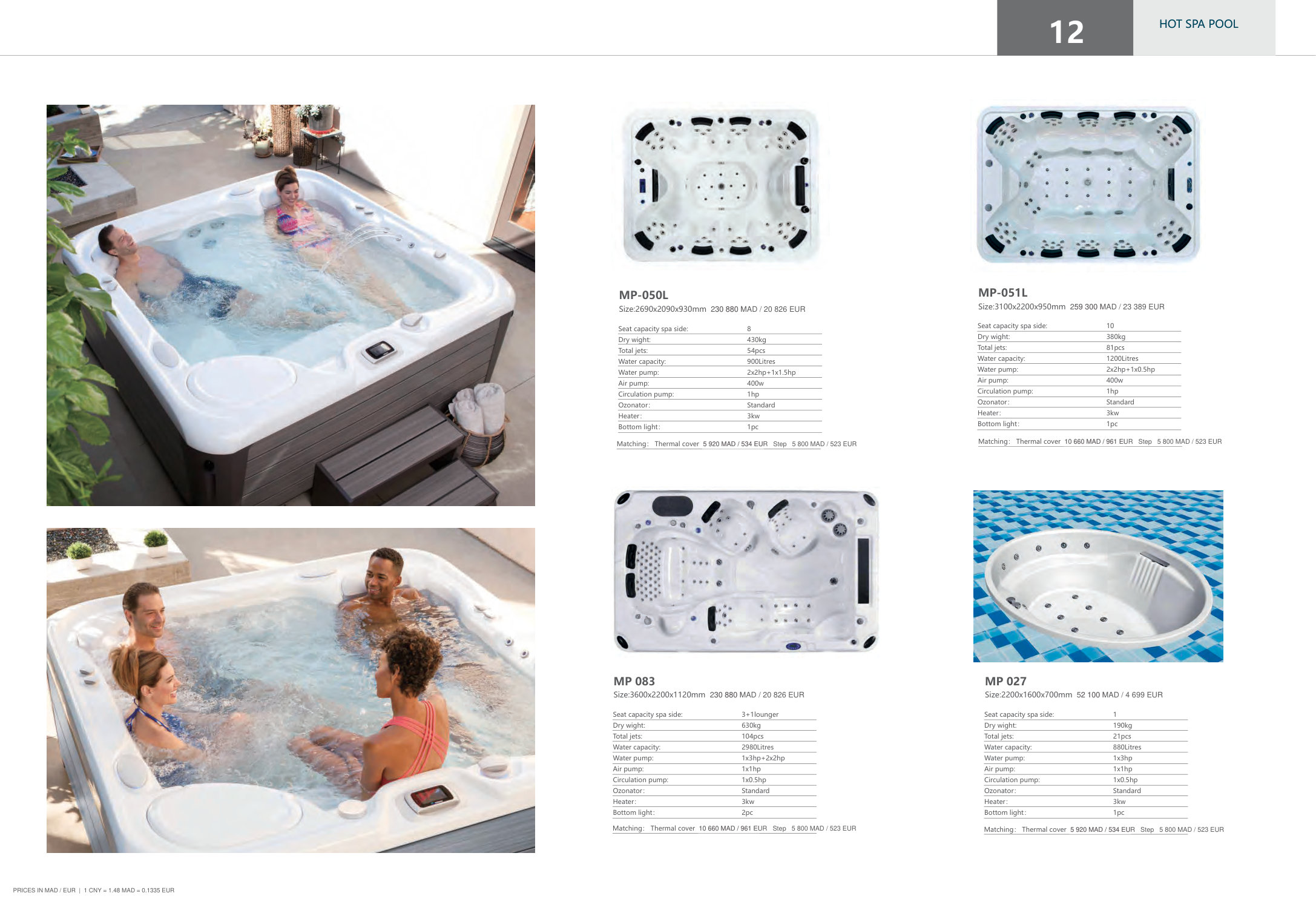 Baignoires et spas — Page 12