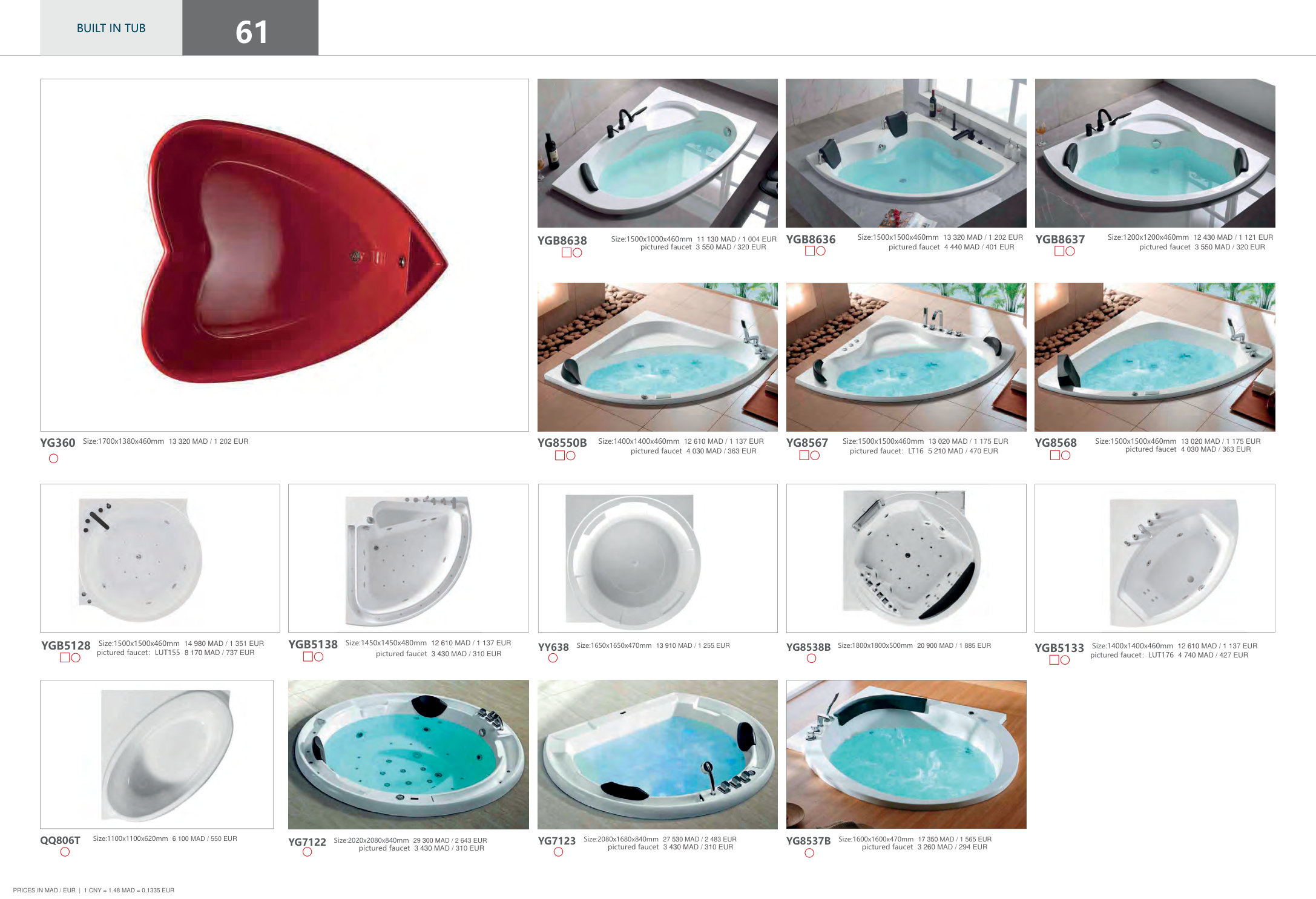 Baignoires et spas — Page 60