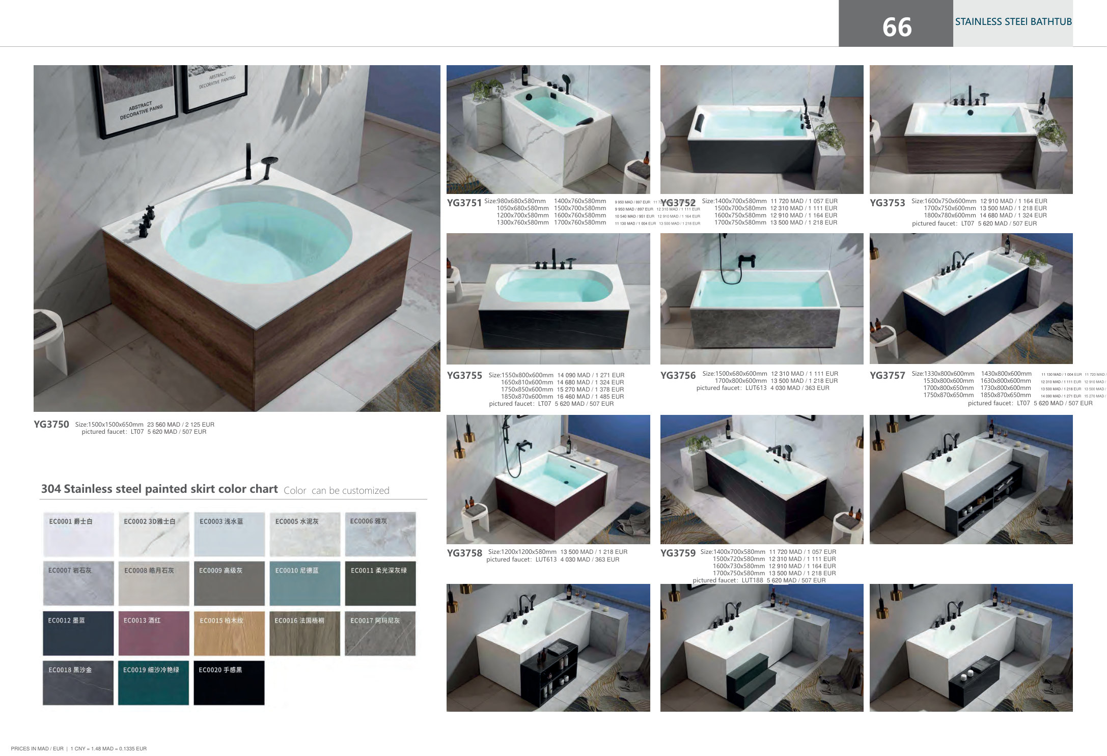Baignoires et spas — Page 65