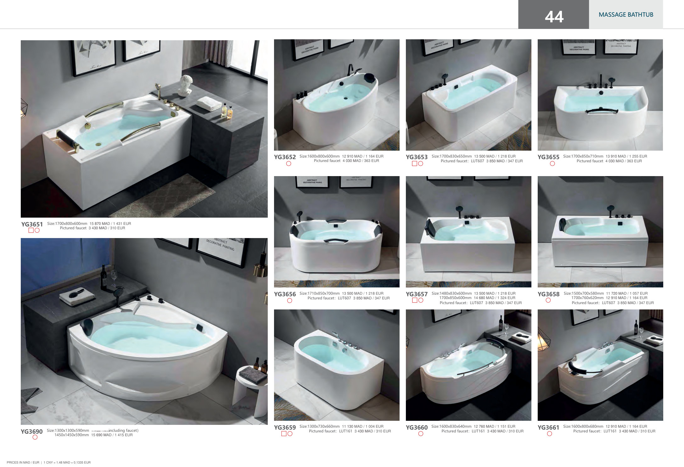 Baignoires et spas — Page 43