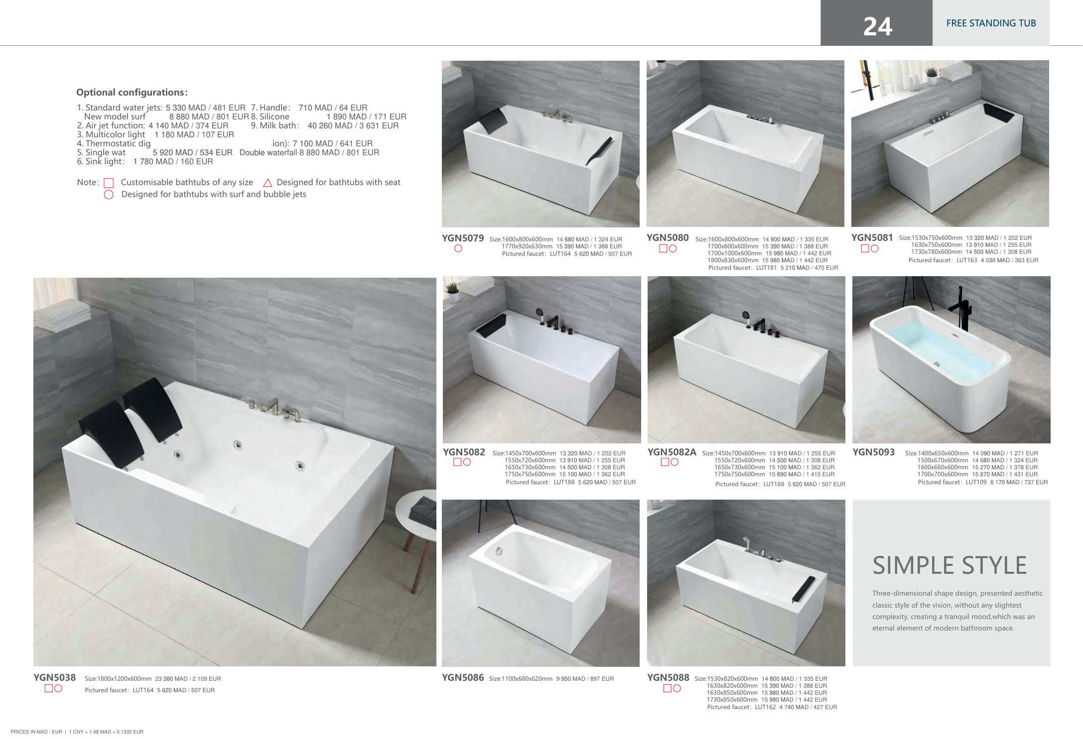 Baignoires et spas — Page 23