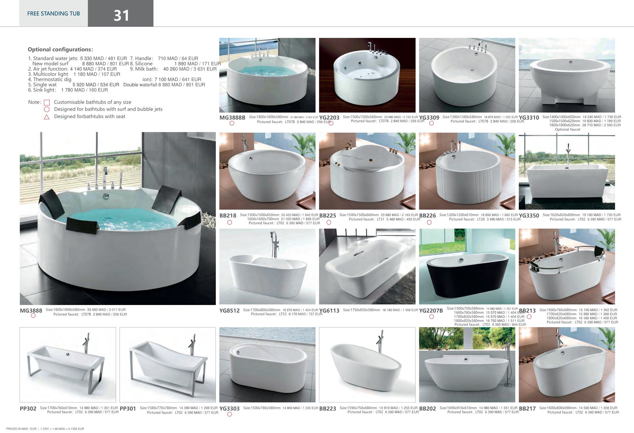 Baignoires et spas — Page 30