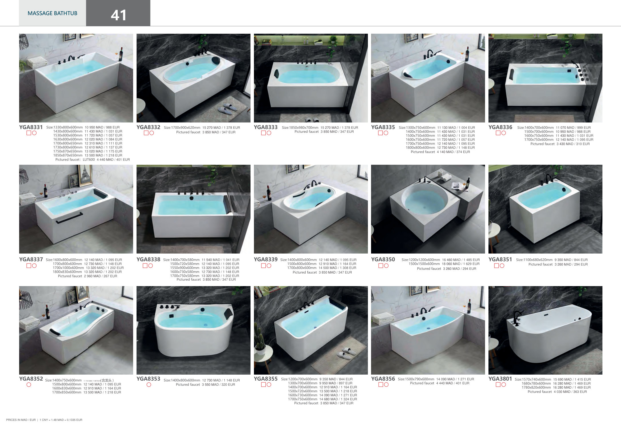 Baignoires et spas — Page 40